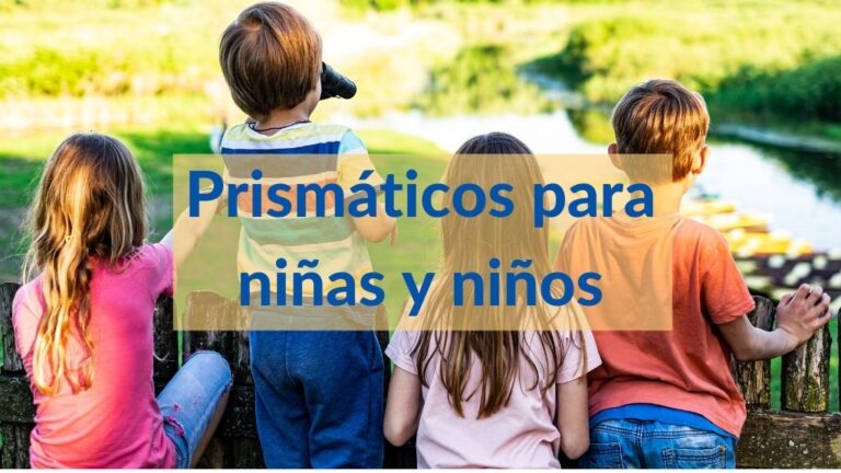 Mejores prismáticos para niños y niñas: Guía de compra de binoculares infantiles 9 Foto de niños usando prismáticos astronómicos