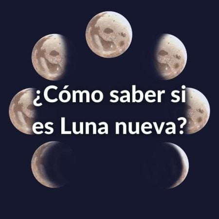 Próxima luna nueva: ¿Cuándo es luna nueva? 30 Imagen del ciclo lunar con la pregunta sobre impresa: ¿Cómo saber si es luna nueva?