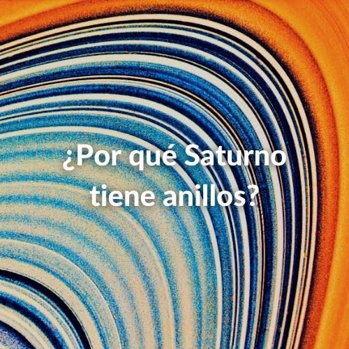 Planeta Saturno: Guía completa sobre las características, sus anillos, lunas y algunas curiosidades 28 Imagen de Saturno con sus anillos y las letras sobre impresas en color blanco: ¿Por qué Saturno tiene anillos?
