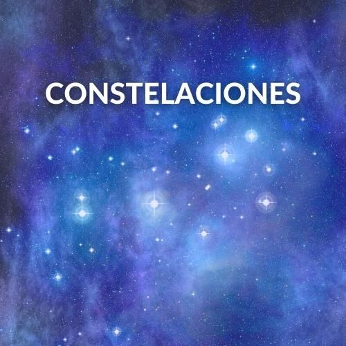 Imagen con constelaciones de estrellas.